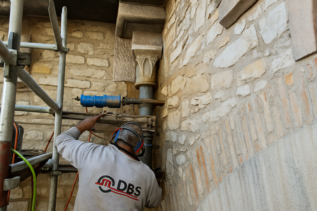 dbs carottage Eglise St Castor Nîmes