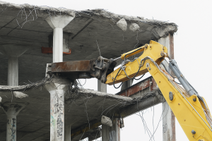 démolition pince hydraulique