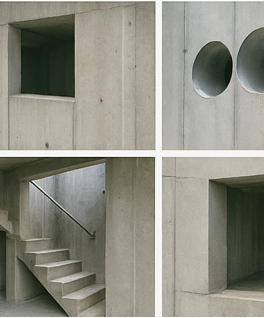 ouvertures en voile béton